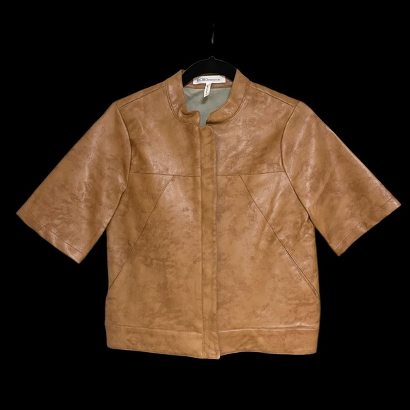 BCBGeneration faux leather jacket EUC - Picture 3 of 8